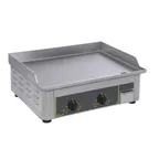 image of Equipex PSI-600 24” Countertop Electric Griddle with 24" x 18" Surface, Stainless Steel Plate, 208/240v
