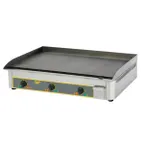 image of Equipex PSS-900 1PH 36" Countertop Electric Griddle with 35" x 15" Surface, Smooth Steel Plate, 208/240v/3 ph