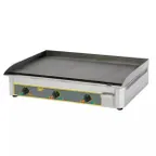 image of Equipex PSS-900 3PH 36" Countertop Electric Griddle with 35" x 15" Surface, Smooth Steel Plate, 208/240v/3 ph