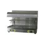 image of Equipex SEF-80Q 32" Countertop Electric Finishing Oven / Salamander Broiler