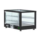 image of Equipex WD780B-2 30-1/2” Wide Electric Full-Size Countertop Warming Display With 2 Shelves