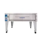 image of Bakers Pride ER-1-12-5736 74" Electric Bake/Roast 1-Deck Oven w/ Infinite Controls, 140°F - 550°F