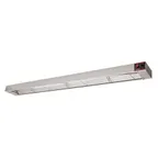 image of Winco ESH-60 60" Strip Heater, 55-60" Length, Metal Rod, Unlighted, Steel Finish, 120V 1.4kW, Set