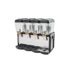 image of Eurodib CD4J110 Cofrimell Juice Dispenser with (4) 3 Gal Polycarbonate Bowl