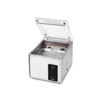 image of Eurodib KAZE16XLD Atmovac Countertop Large Chamber Vacuum Packaging Machine with 16.5" Double Seal Bar