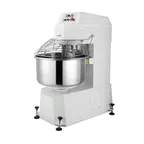 image of Eurodib LRGM50BETL Spiral Dough Mixer with 137 qt Fixed Bowl, 2-Speed, 110 lbs Dough Capacity