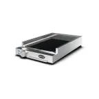 image of Eurodib SAP200 Electric Countertop Hotplate w/ Black Glass Ceramic Plate, Manual Controls, 15 3/5"
