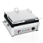 image of Eurodib SFE02340120 16" Single Panini Sandwich Grill w/ Cast Iron Smooth Plates, 120V