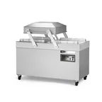 image of Eurodib SOLAR224D3W Atmovac Industrial Vacuum Packaging Machine, Double Chamber, 4 Seal Bars
