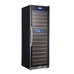image of Eurodib USA USF168DE 27" Glass Door Wine Refrigerator, Dual Temperature, 154 Bottles