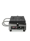 image of Eurodib WECDBAAS Krampouz Waffle Maker, Single, 4x6 Brussels, 180° Opening