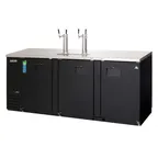 image of Everest EBD4-24 89" Direct Draw Keg Refrigerator, 4 Keg