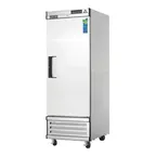 image of Everest Refrigeration EBF1 27" 1-Solid Door Reach-In Freezer, Bottom Mounted, 21 cu. ft., Stainless Steel Front