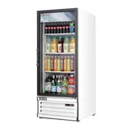 image of Everest EMGR10 24" One Door Merchandiser Refrigerator, White Exterior, 10 cu. ft.