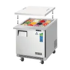 image of Everest EOTP1 27" One Section Mega Top Sandwich/Salad Prep Table w/ 1 Door, 12 Pans