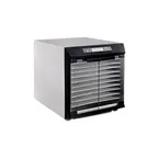 image of Excalibur EXC10EL 10-Tray Commercial Dehydrator, 15x15" Stainless Steel Trays, 2250 sq. in., 600W
