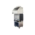 image of HoodMart VH30-1PH-NF 30” Electric Single Deck Ventless Pizza Oven, No Fire Supp.