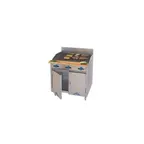 image of Comstock-Castle F33-36B 36" Gas Restaurant Range w/ 36" Raised Griddle, (1) Cabinet Base, 75.000 BTU