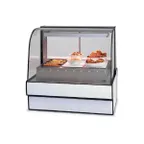 image of Federal Industries CG5048HD 50" 2-Glass Heated Display Case, Infrared Heater, 3 Wells