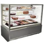 image of Federal Industries ITR4826-B18 48" Italian Glass Refrigerated Display Case w/ 2 shelves