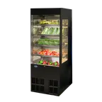 image of Federal Industries RSSM3078SC 30" Vertical Open Air Merchandiser, Laminate Exterior, Self-Contained, 4 Shelves