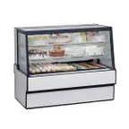 image of Federal SGD7742 77" Full Service Bakery Case w/ Straight Glass,  (3) Levels, 120v