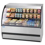 image of Federal Industries SSRVS5942 59" Versatile Service Top Over Refrigerated Self-Serve Counter Case