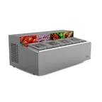image of Fagor Refrigeration CPR-60-4 Refrigerated Countertop Pan Rail