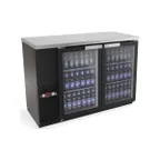 image of Fagor Refrigeration FBB-24-48G Refrigerated Back Bar Cabinet w/ 2 Glass Doors, 4 Shelves