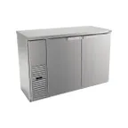 image of Fagor Refrigeration FBB-24-48S Refrigerated Back Bar Cabinet w/ 2 Solid Doors, 4 Shelves