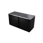 image of Fagor Refrigeration FBB-69-N Refrigerated Back Bar Cabinet w/ 2 Solid Doors, 4 Shelves, 2 Rails