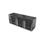 image of Fagor Refrigeration FBB-95GS-N Refrigerated Back Bar Cabinet w/ 3 Glass Doors, 6 Shelves, 4 Rails