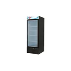 image of Fagor FMD-23 F 27" 1 Section Glass Door Freezer Merchandiser in Black, 23 cu. ft.