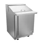 image of Fagor Refrigeration FMT-27-12-N 27" Mega Top Sandwich/Salad Prep Table w/ 1 Door, 12 Pans