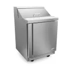 image of Fagor Refrigeration FST-27-8-N 27" Refrigerated Sandwich / Salad Prep Table w/ 1 Door, 8 Pans