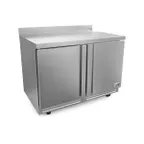 image of Fagor FWR-48-N 48" 2-Section Worktop Refrigerator w/ 2 Doors, 16.7 cu. ft.