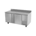 image of Fagor SWR-67 67" 2-Section Worktop Refrigerator w/ 2 Doors, 18.6 cu. ft.