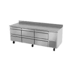 image of Fagor SWR-93-D6 93" 3-Section Worktop Refrigerator w/ 6 Drawers, 26.5 cu. ft.