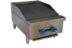 image of Comstock-Castle FHP18-1.5RB 18" Countertop Gas Radiant Charbroiler w/ (2) Burners, 40.000 BTU
