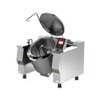 image of Firex UCBTE024CV1 Cucimix 24 Gallon Electric Tilting Skillet Braising Pan, Electronic Controls