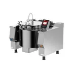 image of Firex UCBTE048ACV1 48 Gallon Electric Tilt Skillet Pressure Braising Pan, 7" Touchscreen, Auto Mixer