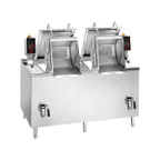 image of Firex UCPMDG2-48L Double Tank Gas Pasta Multicooker w/ 96 Gallon
