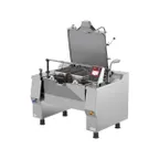 image of Firex UDBRG048ACV1 48‑Gallon Gas Tilt‑Skillet Pressure Braising Pan, 143,300 BTU, Stainless Steel, 7" Touchscreen