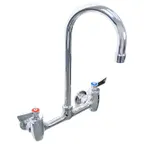 image of Fisher 13280 Faucet, Backsplash Mount, 8” Centers, 12” Gooseneck Spout
