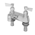 image of Fisher 1744 Faucet, 4" Oc Deck Mount, with Rigid Spout, 1/2" Inlets