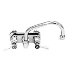 image of Fisher 36130 Faucet, Backsplash Mount, 4" Centers, 12" Swing Spout