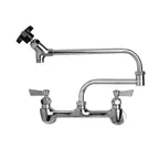 image of Fisher 42300 Pot Filler Faucet, Splash-Mounted Mixing Faucet
