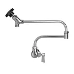 image of Fisher 47300 Pot Filler Faucet, Splash-Mounted Single Valve, Double-Joint Spout