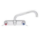image of Fisher 5214 Faucet, Wall Mount, 8" Adjustable Centers, 14" Swing Spout
