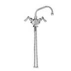 image of Fisher 52760 Faucet, Deck Mount, Single Hole, Dual Control, 6" Swing Spout